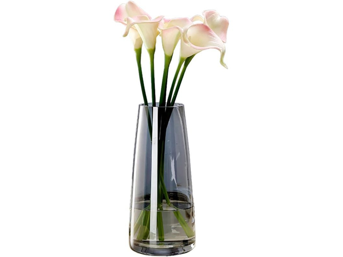 Vaso De Cristal Transparente Irisado Estilo Ins Para Decoración De Hogar Y Oficina