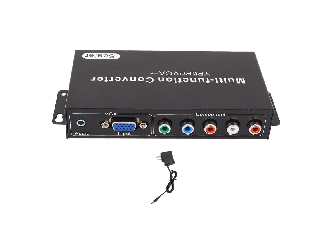 Aetheria conversor Ypbpr Vga para Interface de Multimídia de Alta Definição 1080p com Áudio Adaptador Us Plug