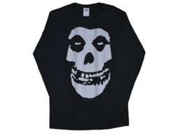 Misfits Fiend Skull Long Sleeve T-shirt Unisex Adults Size:xl