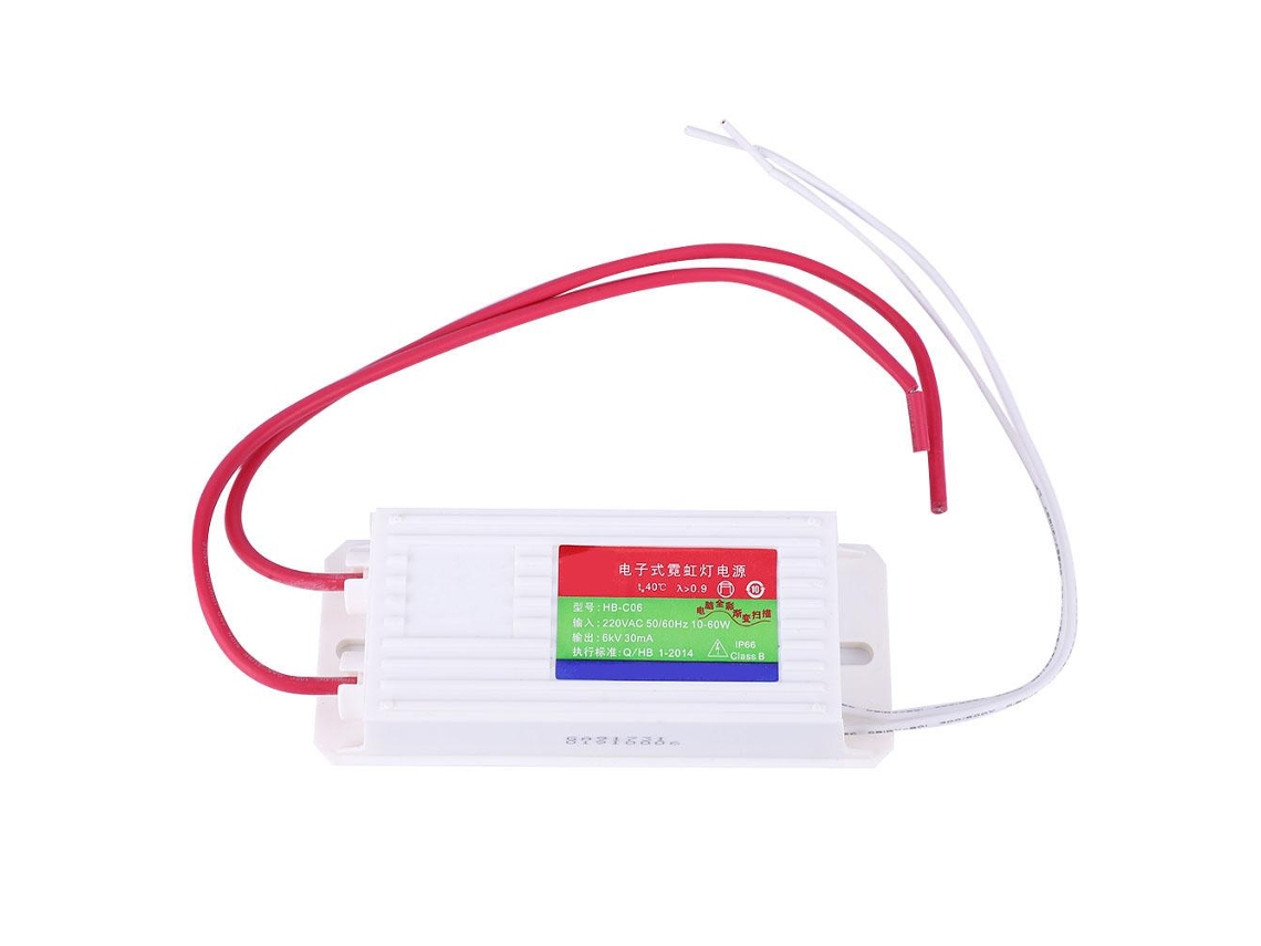 Transformador Eletrônico Neon 6kV 30mA | S/MARCA