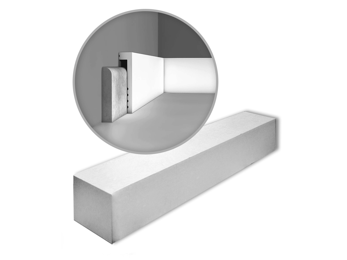 Rodapé ORAC Decor Sx171-Box Rodapés 4 Peças