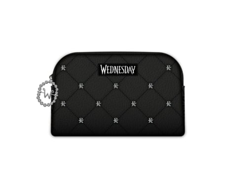 Bolsa De Maquiagem Acolchoada Wednesday Blue Sky
