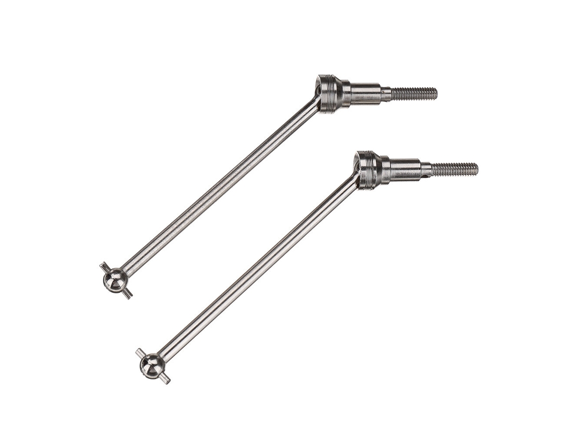 2 Peças Hbx 2996a 1/10 Rc Peças Eixo de Transmissão Dianteiro Universal em Metal para Veículos e Modelos de Automóveis T2111 MDUG