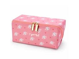 Bolsa de Maquilhagem Cartoons com Grande Capacidade para Cuidado da Pele e Viagens, Bolsa Cosmética Diária Tipo 1