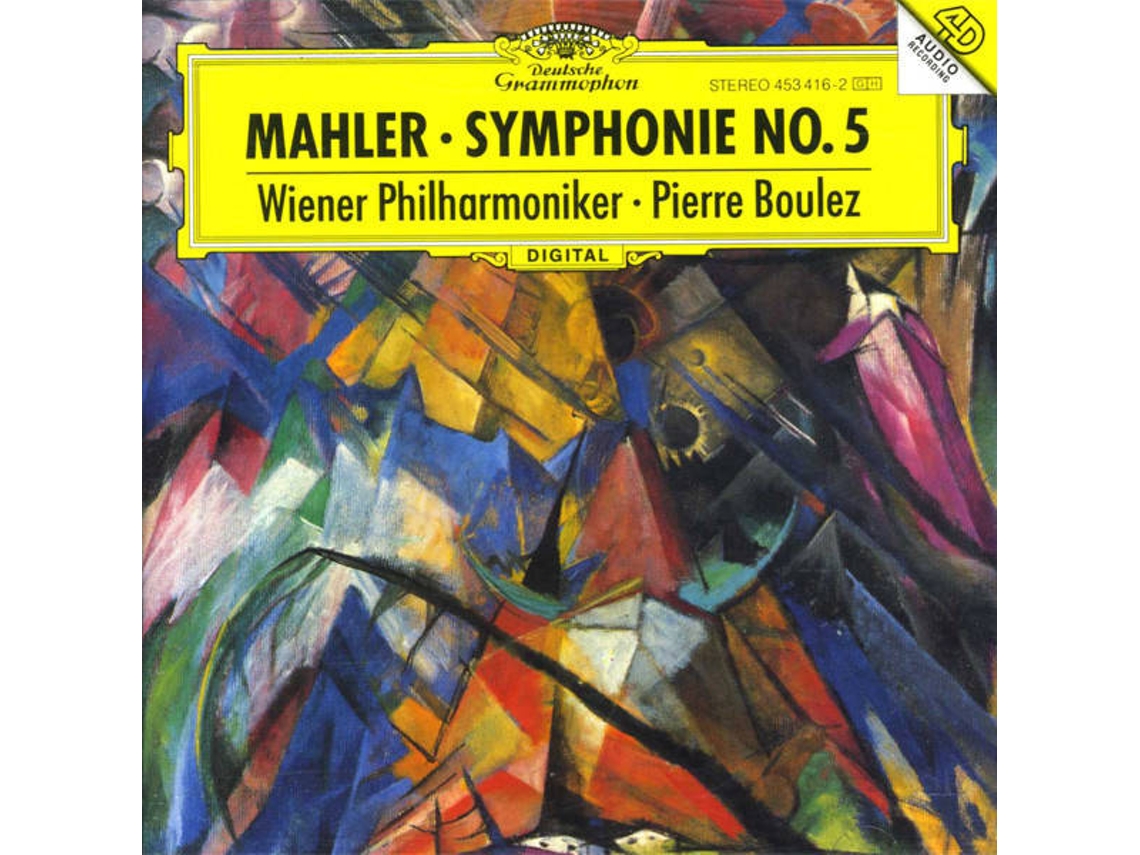 CD Mahler, Wiener Philharmoniker, Pierre Boulez - Symphonie No. 5