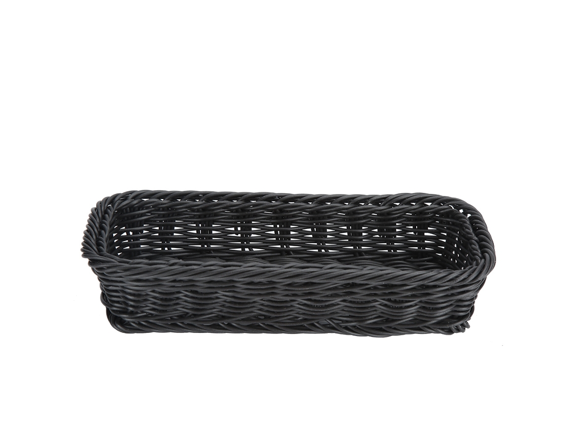 Porta Talheres LAXISCREED Chopsticks Cesto Armazenamento Preto