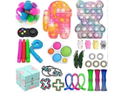 Conjunto De Brinquedos Para Alívio Do Estresse Bubble Popper Olysi Shop