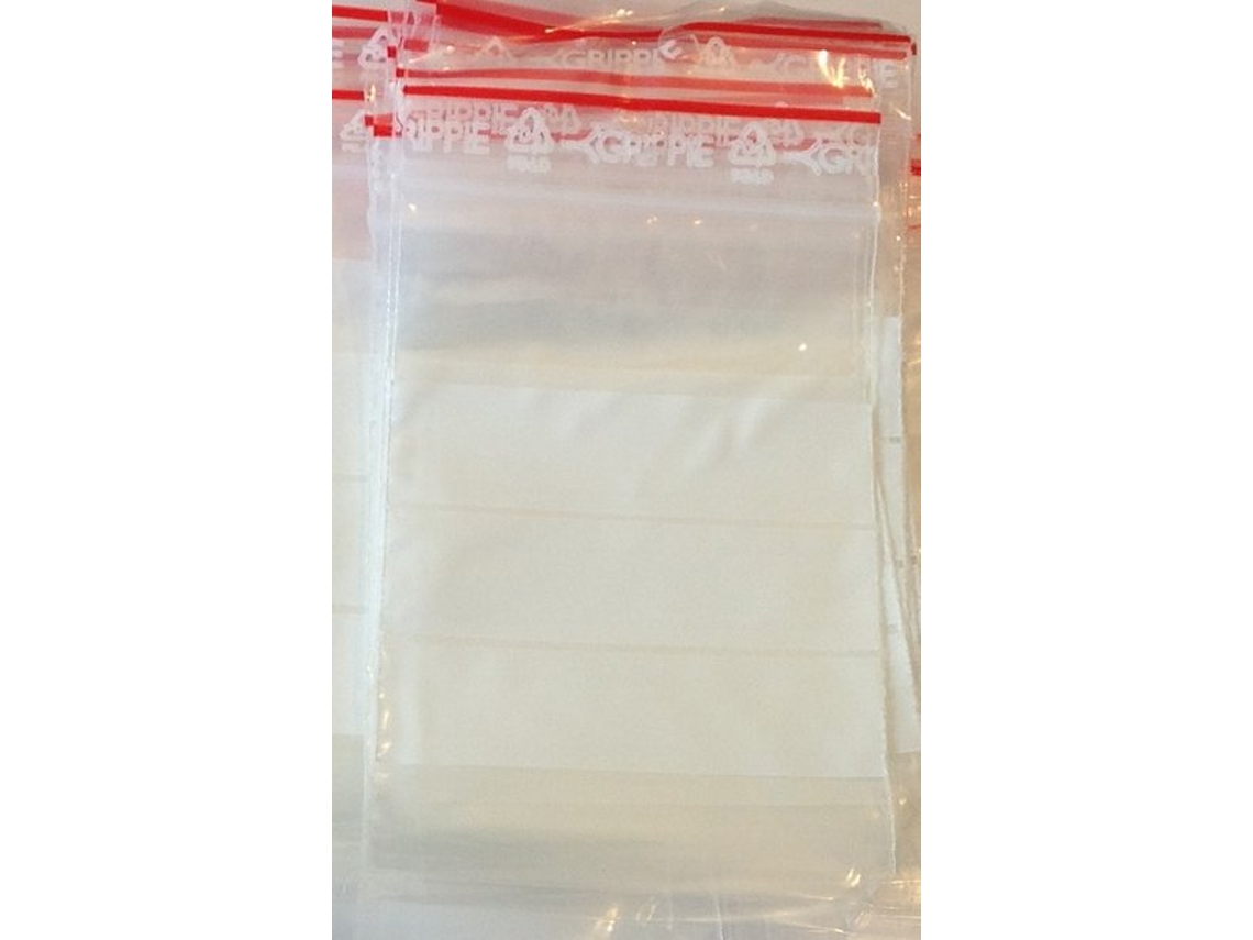 Pacote Com 300 Folhas Zip Com Área Para Escrita De 68 Cm Aquaforge
