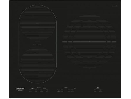 Placa de Indução HOTPOINT IKID631BLTF (Elétrica - 58 cm - Preto)