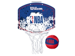 WILSON Nba Team Mini Hoop Wtba1302Nbabl Unissex Tabelas de Basquete Preto One Size Eu