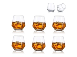 Conjunto De 6 Copos Para Whiskey Bourbon/rum/bar Tumbler 300 Ml