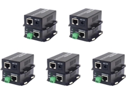 Conversor Ethernet 10x para Par Trançado Extensor de Linha Telefônica SFUSHOS