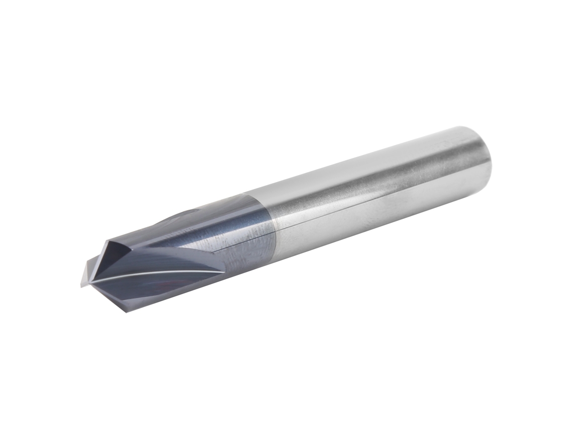 Laxiscreed Fresadora Cnc De Aço Tungsténio Com Três Flautas E Função De Chanfrar De 120°