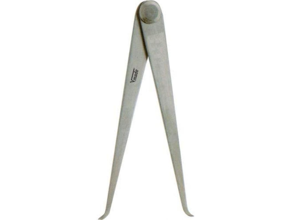 Compás de interiores de patas planas DIN 6482, medida 250 mm VOGEL