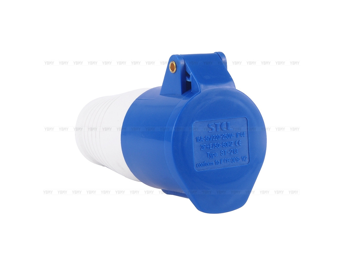 Laxiscreed Tomada Industrial Impermeável 240v 16a Para Uso Em Ambientes Industriais