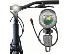 Farol De Bicicleta À Prova D'água, Brilhante E Seguro.