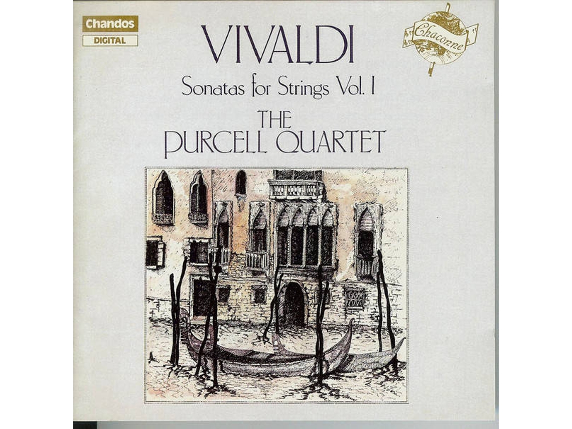 CD Vivaldi, The Purcell Quartet - Sonatas For Solo Violin (1CDs)