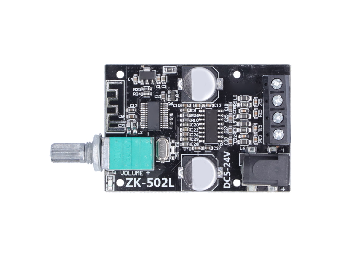 Módulo Amplificador Digital Estéreo Bluetooth Zk-502l