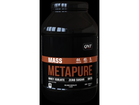 Metapure Mass Chocolate Belga 1 8 kg QNT NUTRITION