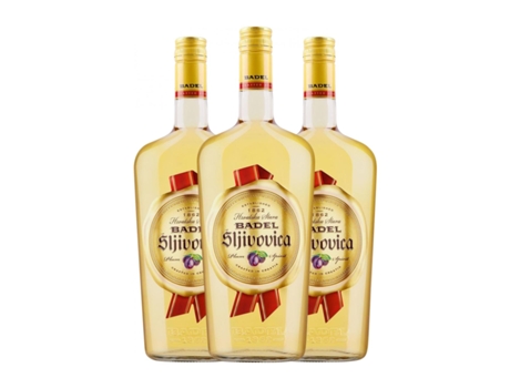 Licores BADEL 1862 Sliwowitz Garrafa Medium (0.5 L - 3 Unidades)
