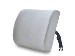 Lurelia Almofada Lombar Para Cadeira E Costas Ergonómico Respirável Cinza V1018