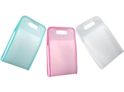 Pasta expansível Iplusmile com 13 camadas para documentos A4, conjunto de 3 peças, bolsa multifuncional expansível para
