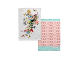 Pano de Cozinha HAPPYFRIDAY Floral Branch Multicolor