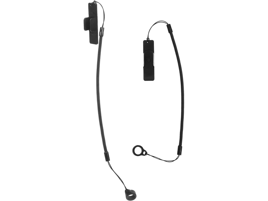 Conjunto De 2 Tiras Elásticas Retráteis Com Clipe Adesivo Antiderrapante Para Tablets E Canetas Touchscreen Conjunto De 2 Tiras Elástic Gokoco