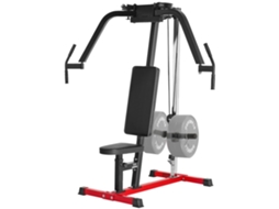 Conjunto De Máquinas De Musculação Para Peitoral, Ombros E Costas Com Ajuste De Altura E Banco Tekmaquinas.