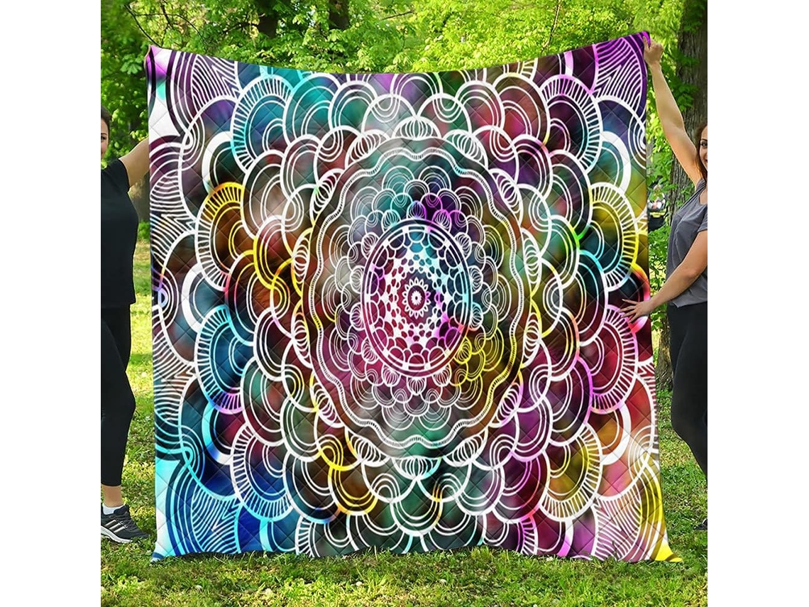 Colcha Acolchoada Fansu Capa de Cama Cobertor para Ar Condicionado Edredom Conjunto Estampada Sofá com Criança