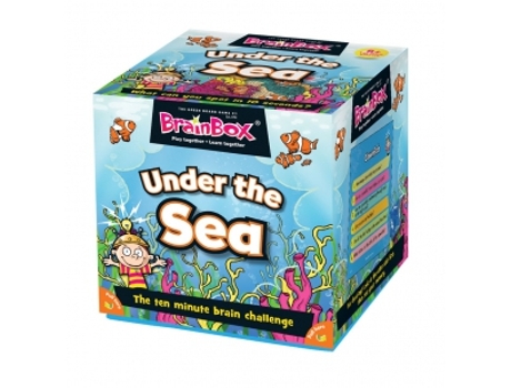 Jogo de cartas BRAINBOX Sea (4 anos)
