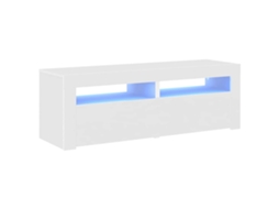 Móvel para TV com luzes LED 120x35x40 cm Branco MAISON EXCLUSIVE