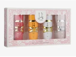 Conjunto de presente Cadeau Yara (4 peças, 25 ml, Lattafa 311)