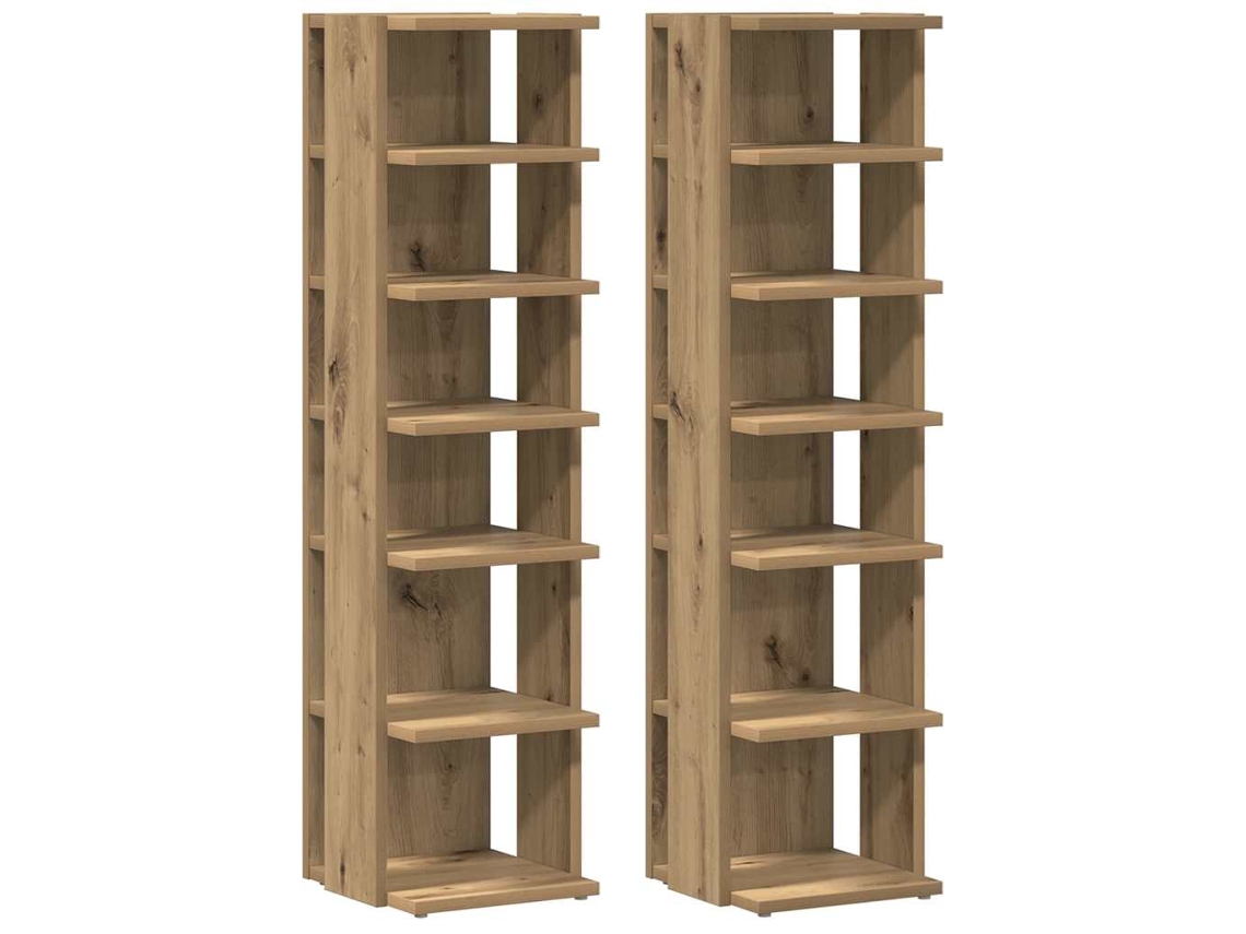 Coffee Table, Coffee Tables Vidaxl Marrom Madeira Processada (40 X 40 X 43 Cm)
