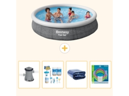 Bestway Piscina Bestway Fast Set Redonda - 366x76 Cm - 5-peças S282