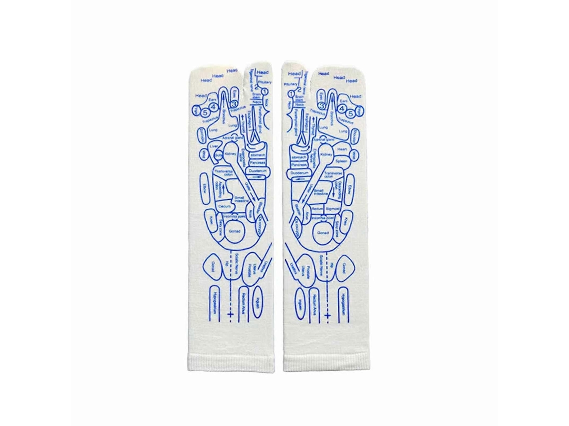 Meias De Massagem Para Os Pés Com Pontos De Acupuntura, Para Homens E Mulheres, Elásticas, Para Alívio Da Dor Nos Pés E Cuidados Com A Saúde Dos Pés.