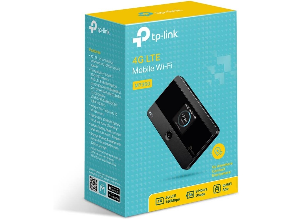 Router TP-LINK M7350 (4G - 150 Mbps)