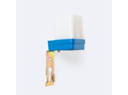 Sensor Crepuscular Superfície 6A Ip44 Branco LEDKIA
