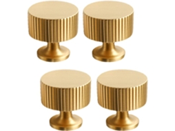 Puxador De Metal Dourado Em Latão Para Cômoda, Puxador Dourado, Acessórios Para Móveis, Solução Rápida Para Cômoda E