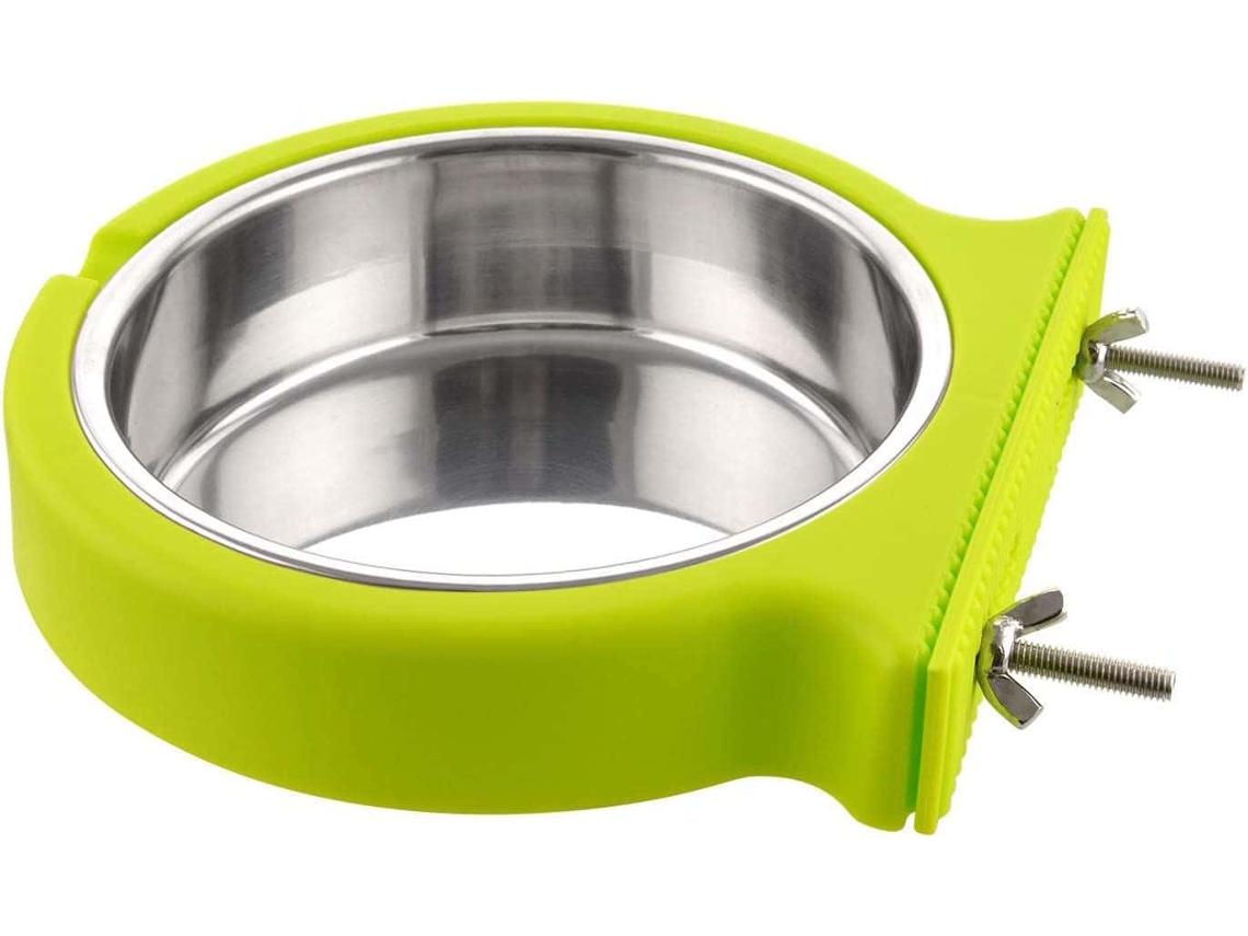 Tigela Removível de Aço Inoxidável para Gaiola de Cachorro, Comedouro e Bebedouro Pequeno para Cães, Gatos AQUAFORGE