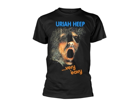 T-shirt URIAH HEEP Very 'Eavy (Algodão-Preto-S)