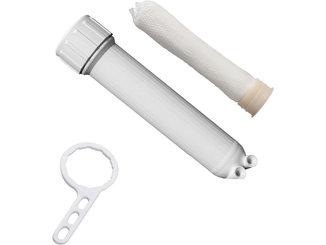 Carcaça Da Membrana De Osmose Reversa Com Fibra Uf 1812 2012de 10 Polegadas, Todos Os Acessórios E Torneira Para