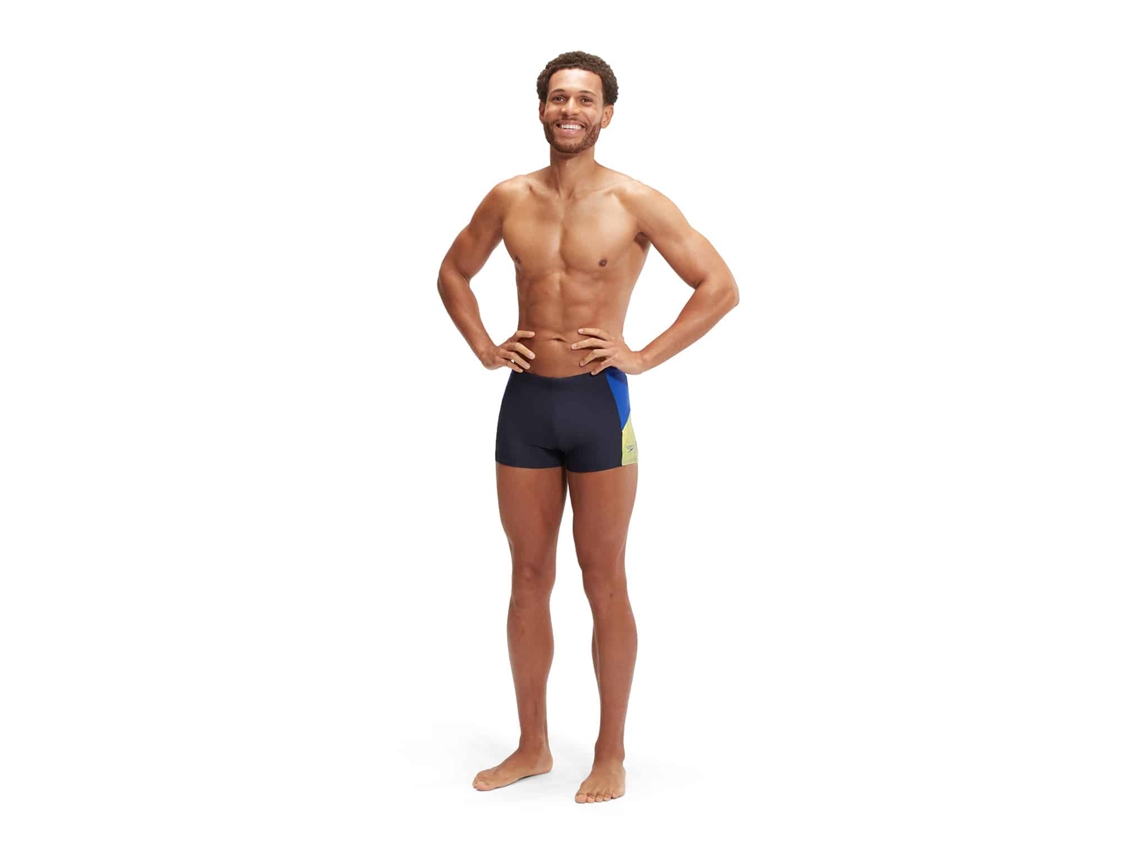 Mens Dive Aquashort True Navy / True Cobalt / Lemon Drizzle Speedo