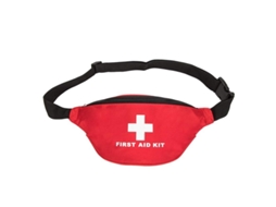 Bolsa De Primeros Auxilios Roja Pequeña Vacía Para Viajes Al Aire Libre Y Rescate