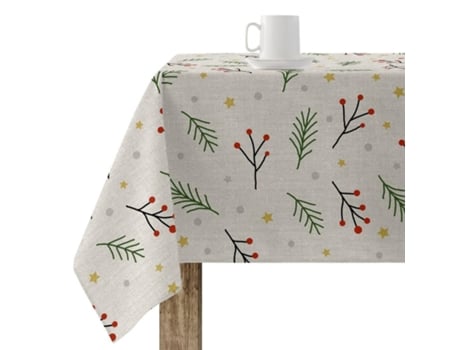 Toalha de Mesa MUARE HOME Christmas (250 x 140 cm - Algodão - Multicor)