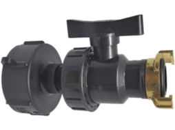 Torneira Para Tanque De 1000 L, Adaptador Universal Mangueira Com