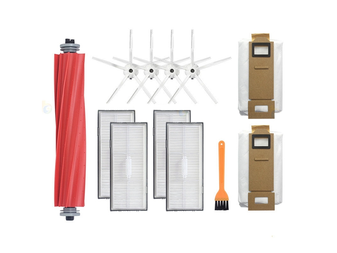 Escova principal rolo destacável tanque de água lixeira filtros hepa estação de encaixe de carga para roborock s7 t7s t7plus acessórios