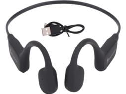 Fones De Ouvido Condução Óssea Bluetooth 5 4 Ipx6 Sem Fio Para Esportes Com Microfone Cancelamento Ruído Exercícios
