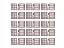 Parafusos de Isca para Carpa 30pcs Marrom