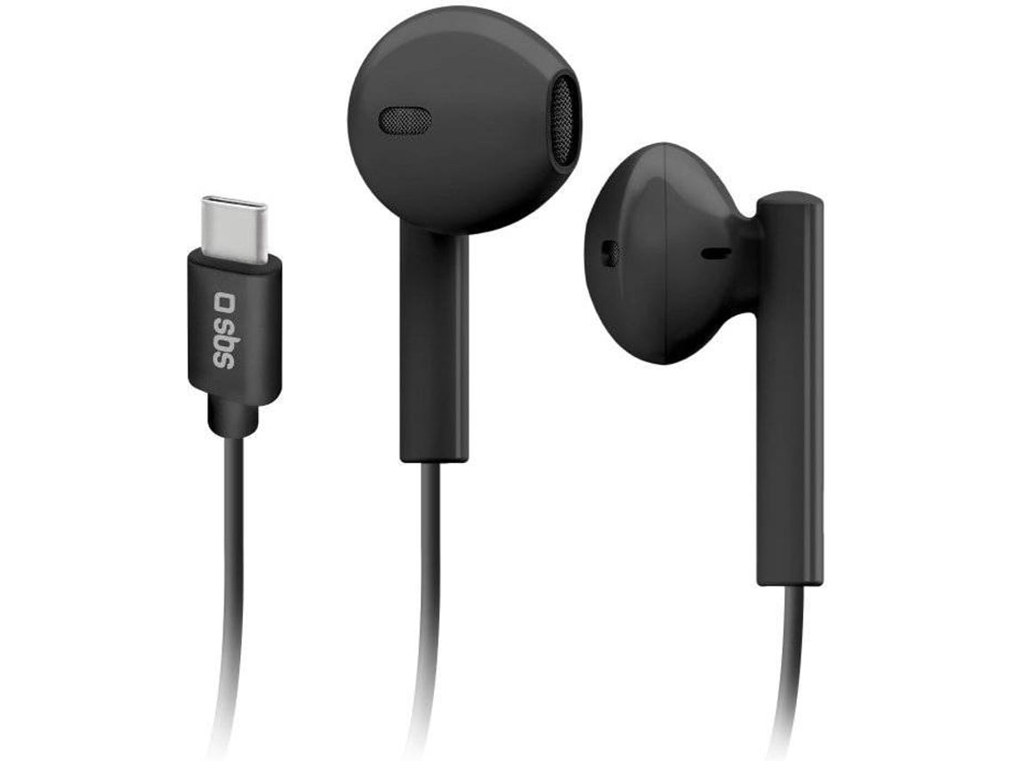 Auriculares com Fio SBS Studio Mix 65C (In Ear - Microfone - Preto)